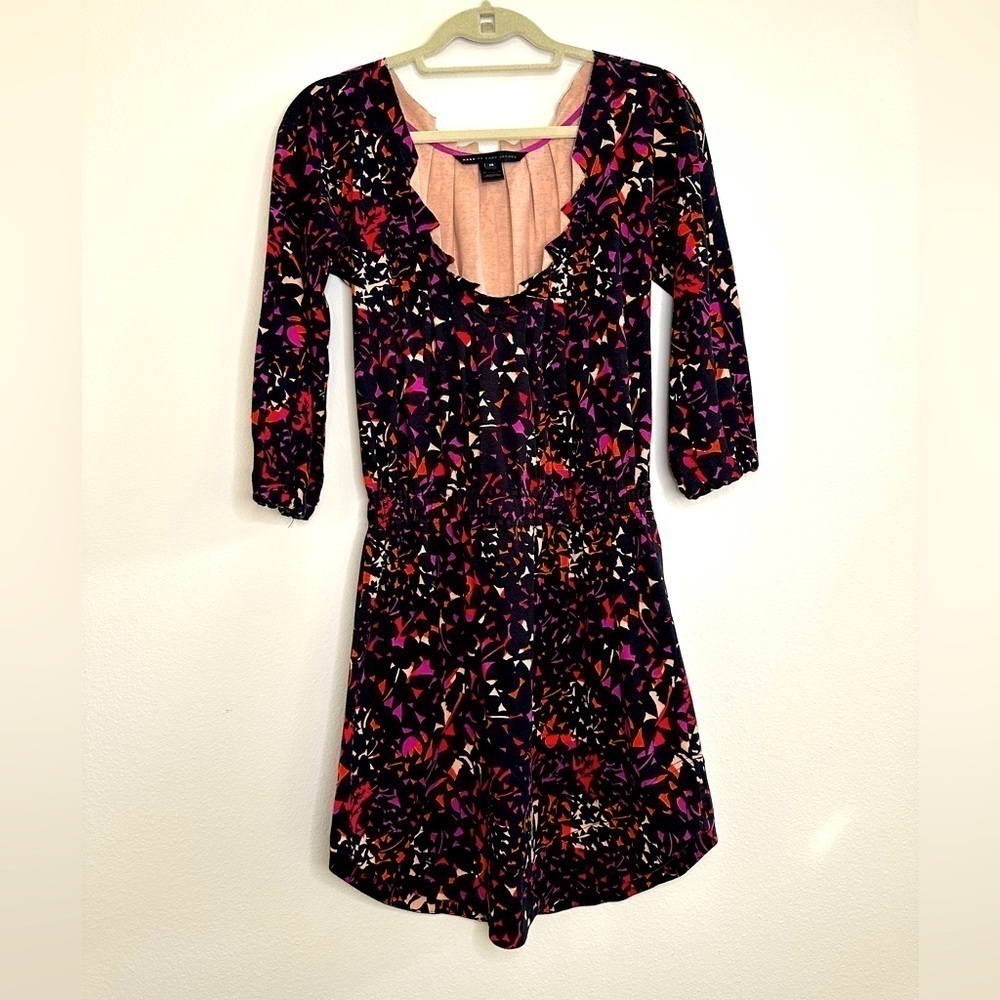 Marc Jacob Modern Print Multi Color Dress Size XS but can fit S and M